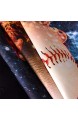 A Nice Night Baseball-Bettwäsche-Set 3D-Sport-Thema Mikrofaser Geschenk für Jungen Mädchen Teenager (Zwilling) 162 x 223 5 cm
