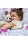 Aminata Kids Fantasy Einhorn-Bettwäsche 135 x 200 cm Mädchen + 80 x 80 cm Kopfkissen aus Baumwolle mit Reißverschluss unsere Kinder-Bettwäsche-Set mit Einhorn-Motiv ist weich & kuschelig Unicorn