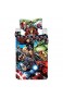 BrandMac Marvel´s The Avengers Kinder-Bettwäsche-Set 135x200 80x80 Baumwolle Hulk