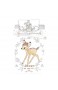 Disney Bambi Sweet Baby-Bettwäsche Set 100 x 135 cm + 40 x 60 cm Baumwolle
