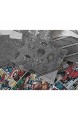Jay Franco Marvel Comics 80. Jubiläum Full/Queen Bettdecke & Sham Set – Super weiche Wendebettwäsche für Kinder farbechte Mikrofaser (offizielles Marvel-Produkt)