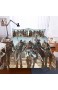 Solopipe Bettwaren-Sets Für Kinder Assassins Creed 3D Bettwäsche Kinderbettwäsche Jungen Bettwäsche (A6 Single 135x200cm/50x75cmx2)-A1_Single_135x200cm/50x75cmx2